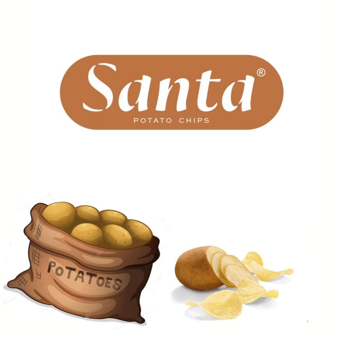 Santa картошк